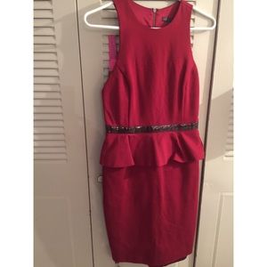 Red armani exchange dress never worn